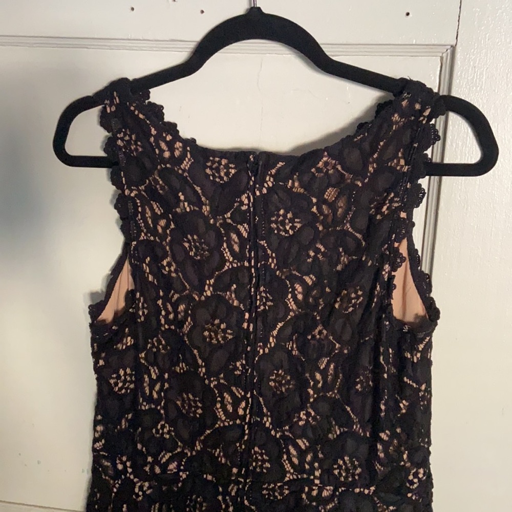 City Studio Junior’s Lace Fit & Flare Dress. - Picture 6 of 7